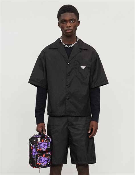 prada mens blouson|Prada shirts for men.